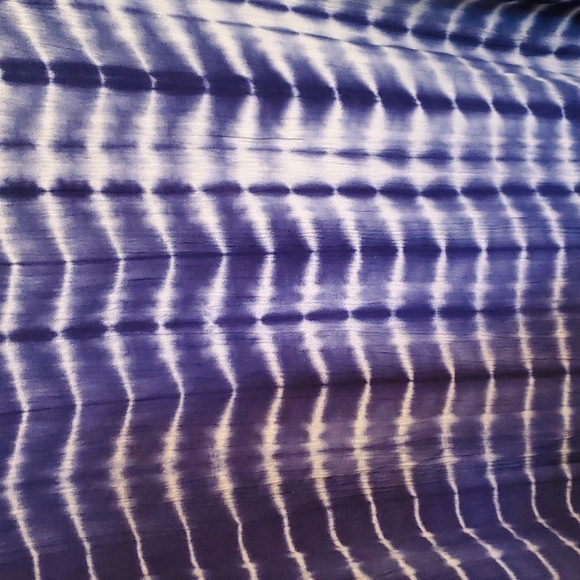 3/$30 Faith and Joy Tie Dye Cold Shoulder Top - Picture 3 of 6